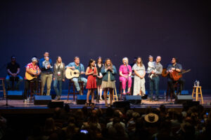 Musicians on stage at Heart Strings 2022