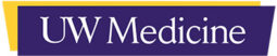 UW Medicine on purple and gold background